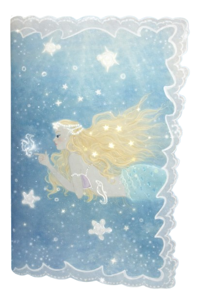 a mermaid card